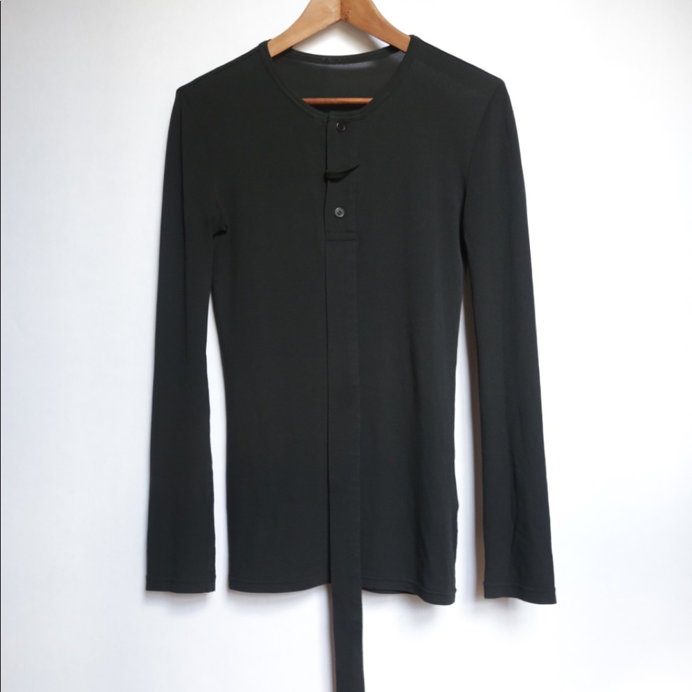 Yohji Yamamoto shirt with tie